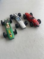 3x Vintage Formule 1 wagentjes, Hobby en Vrije tijd, Modelauto's | 1:87, Ophalen of Verzenden, Gebruikt, Auto