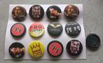 Nirvana Kurt Cobain  FooFighters 12 nieuwe buttons  bu6, Verzenden, Nieuw, Overige typen