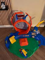 Hot Wheels Monster Truck Vulkaan Arena, Kinderen en Baby's, Speelgoed | Racebanen, Racebaan, Ophalen of Verzenden, Zo goed als nieuw
