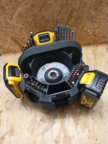 DeWalt bit en boorstation met accuhouders complete organizer beschikbaar voor biedingen