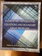 Elementary Differential Equations - 9th Edition, Ophalen of Verzenden, Beta, Zo goed als nieuw, HBO