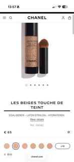 Chanel LES BEIGES B10 Foundation, Gehele gezicht, Beige, Ophalen of Verzenden, Zo goed als nieuw