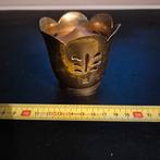 Vintage Koperen Kandelaar, Gebruikt, Ophalen of Verzenden, Bruin, Brons of Koper