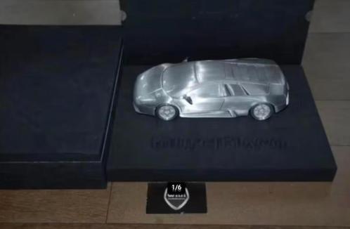 1:18 Lamborghini Murcielago RVS showmodel UNIEK!! WRH, Hobby en Vrije tijd, Modelauto's | 1:18, Zo goed als nieuw, Auto, Verzenden