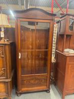 Antieke Vitrinekast met Glas, Ophalen