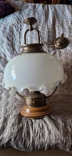 schippershanglamp, Huis en Inrichting, Lampen | Hanglampen, Ophalen, 50 tot 75 cm, Glas, Zo goed als nieuw