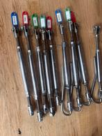 9 x wantspanner / spanner 12 mm, Watersport en Boten, Ophalen of Verzenden, Gebruikt, Lijn of Blok