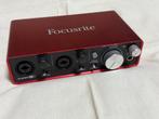 Focusrite Scarlett 2i2 USB Audio interface geluidskaart kr, Verzenden, Zo goed als nieuw, Extern, Focusrite Scarlett