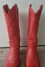 Aparte rode handgemaakte laarzen Sendra mt 39, Verzenden, Zo goed als nieuw, Rood, Hoge laarzen