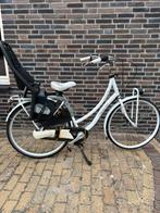 Sparta country tour dames fiets 28 inch wit met yepp stoel, Fietsen en Brommers, Ophalen, Sparta, Gebruikt, 50 tot 53 cm