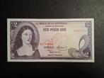2 pesos unc Colombia 1977, Ophalen of Verzenden, Zuid-Amerika, Los biljet