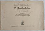 bladmuziek Bach 69 Choralmelodiën BWV 439-507 Becker, Ophalen of Verzenden, Gebruikt, Artiest of Componist, Klassiek