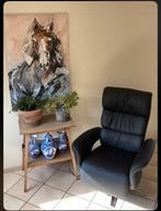 Sta-op stoel/relaxfauteuil op draaipoot en garantie!, Ophalen, Nieuw, Leer, 50 tot 75 cm