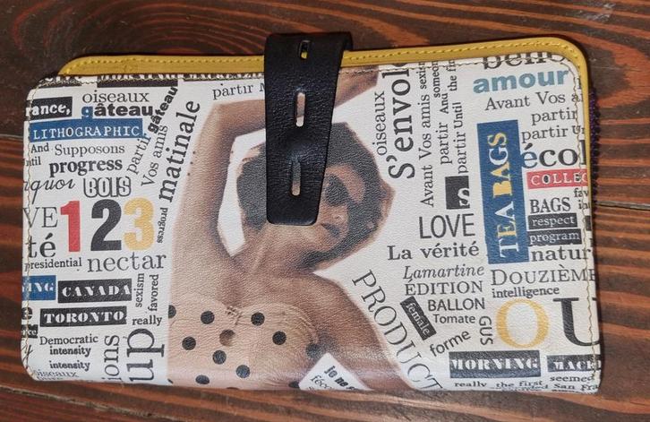 Nieuwe Catherine Parra Portemonnee, Sieraden, Tassen en Uiterlijk, Portemonnees, Nieuw, Overige merken, Overige kleuren, Leer