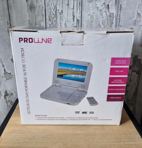 Proline DVDP762W portable dvd speler, Audio, Tv en Foto, Dvd-spelers, Zo goed als nieuw, Dvd-speler, Overige merken, Draagbaar