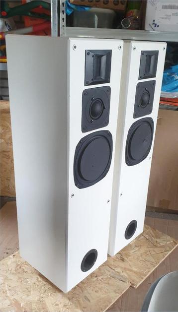 Philips DIY vintage drieweg speakers (Multicel tweeter) beschikbaar voor biedingen