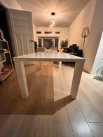 Witte hoogglans tafel, Huis en Inrichting, Complete inboedels, Ophalen