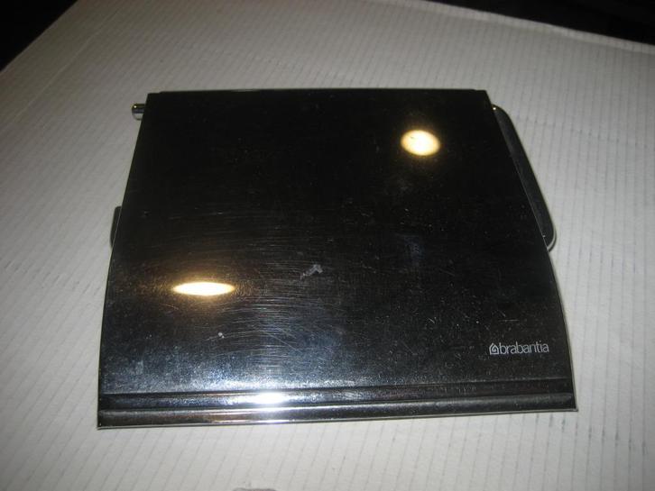 Brabantia Chroom toiletrol houder, Huis en Inrichting, Badkamer | Badtextiel en Accessoires, Zo goed als nieuw, Overige typen