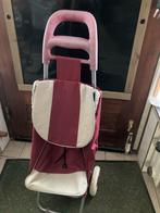 Boodschappentrolley met wielen, Ophalen of Verzenden, Gebruikt, Paars, 30 cm of meer