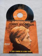 David Bowie  , single  = Sound and vision, Cd's en Dvd's, Vinyl Singles, Ophalen of Verzenden, Zo goed als nieuw, Pop