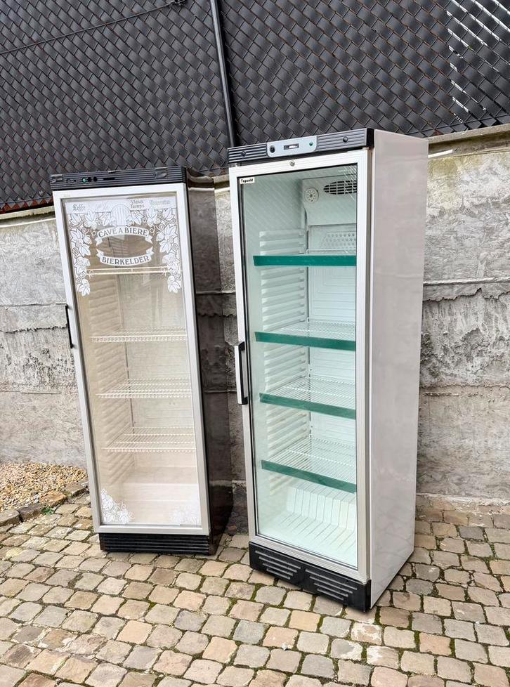 2 drankenkoelers glazen deur, Witgoed en Apparatuur, Koelkasten en IJskasten, Gebruikt, Zonder vriesvak, Ophalen of Verzenden