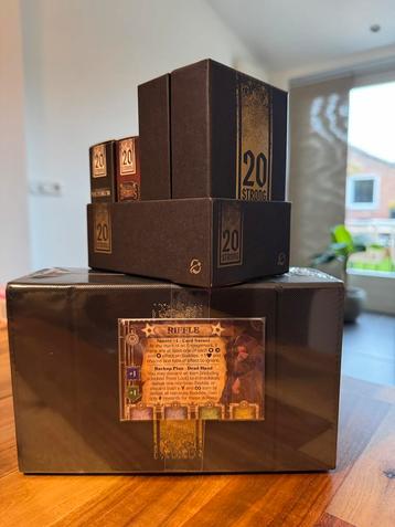 20 Strong + storage box en promos beschikbaar voor biedingen