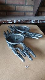 Brutalist kaarsen standaards, Antiek en Kunst, Kunst | Designobjecten, Ophalen