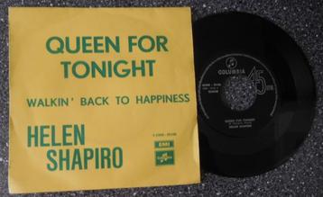Helen Shapiro - queen for tonight&walkin' back (vanaf € 1,75 beschikbaar voor biedingen