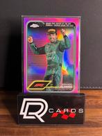 Fernando Alonso /75 pink Topps Chrome F1, Ophalen of Verzenden, Zo goed als nieuw, Plaatje