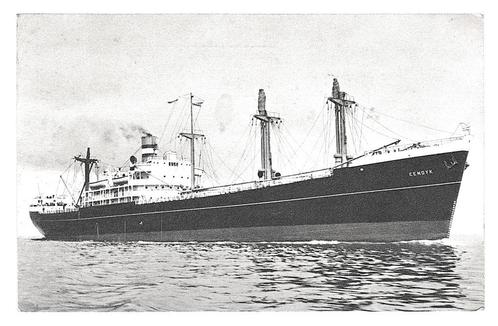 977200 Schip 1963 SS Eemdijk Eemdyk Passagebureau Koster, Verzamelen, Ansichtkaarten | Nederland, Gelopen, 1960 tot 1980, Ophalen of Verzenden