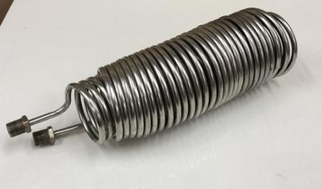 spiraal dompelaar wortkoeler koeling element RVS heatpipe beschikbaar voor biedingen