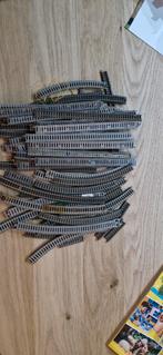 Partij modelspoor rails diverse merken, Hobby en Vrije tijd, Modeltreinen | N-Spoor, Overige merken, Gebruikt, Gelijkstroom of Wisselstroom