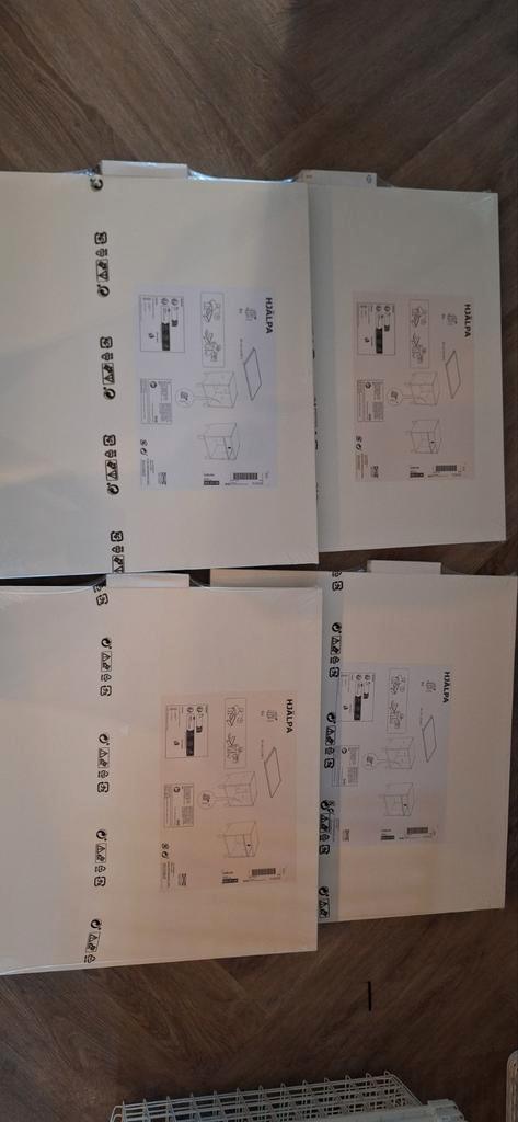 4x IKEA Hjalpa Plank 60x55cm - Nieuw in Verpakking, Huis en Inrichting, Kasten | Overige, Ophalen