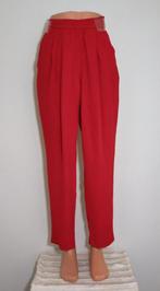 Rode crépestoffen broek van Mart Visser, Kleding | Dames, Broeken en Pantalons, Verzenden, Nieuw, Maat 34 (XS) of kleiner, Lang