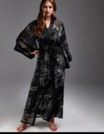 Noir bij Hunkemoller Aparte Lange Kimono Badjas maat XXL NW, Kleding | Dames, Hunkemöller, Verzenden, Grijs, Badjas
