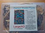 Houten puzzel A3 formaat, Hobby en Vrije tijd, Ophalen of Verzenden, Minder dan 500 stukjes, Nieuw