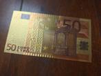 Golden bankbiljetten 500 200 en 50 euro samen, Postzegels en Munten, Bankbiljetten | Europa | Eurobiljetten, 100 euro, Ophalen of Verzenden