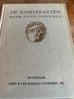 De Komedianten/ Louis Couperus, Ophalen of Verzenden