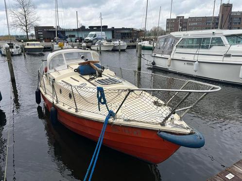 Heerlijk voormalig zeilbootje 7.7m Vaste prijs, Watersport en Boten, Motorboten en Motorjachten, Gebruikt, Polyester, 6 tot 9 meter