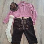 Lederhose 56 hoed kousen oktoberfeest overhemd Tiroler, Ophalen, Gedragen, Maat 56/58 (XL), Kleding