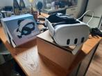 Meta Quest 3 + Elite Strap & Batterij + Wapenstock, Ophalen of Verzenden, Zo goed als nieuw, VR-bril, Pc