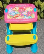 Kinder/peuter bureau tekentafel smoby, kunstof met lade, Kinderen en Baby's, Ophalen of Verzenden, Zo goed als nieuw