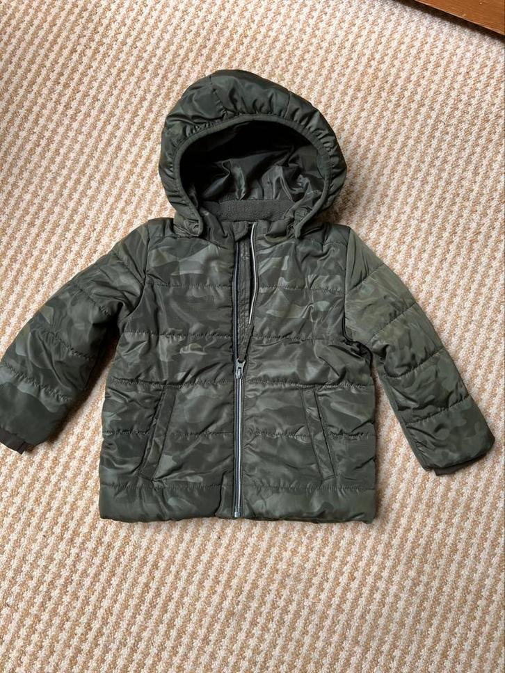 Super Nette , in camouflage Groen NAME-It Warme Jas mt 92, Kinderen en Baby's, Kinderkleding | Maat 92, Gebruikt, Jongen, Jas
