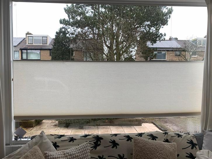 Plice Gordijn Kwantum Off White, Huis en Inrichting, Stoffering | Gordijnen en Lamellen, Zo goed als nieuw, Ophalen of Verzenden