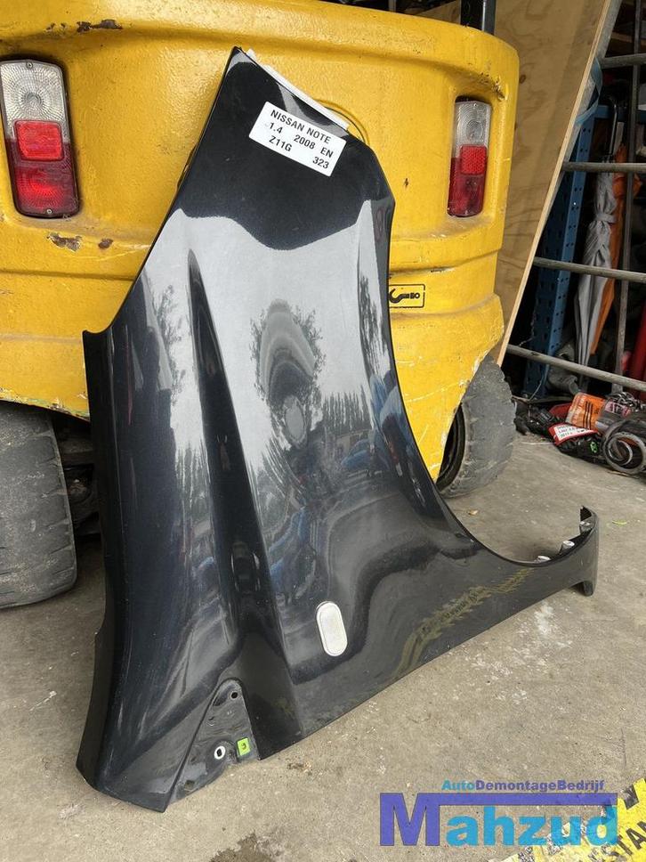 OPEL CORSA D Zwart Z20R Rechts scherm voorscherm 2006-2014, Auto-onderdelen, Carrosserie en Plaatwerk, Spatbord, Opel, Gebruikt