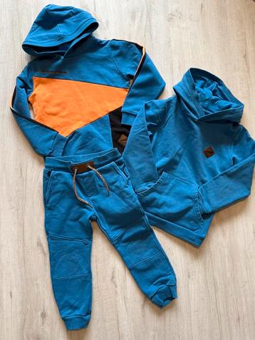 Louder kledingpakket blauw stretch jogging hoodie set 98 104 beschikbaar voor biedingen