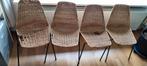 Gian Franco Legner rotan designstoelen, Ophalen, Gebruikt, Bruin