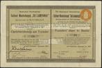 aandeel NR;23 LAMPONGS 1910, Postzegels en Munten, Aandelen en Waardepapieren, Ophalen of Verzenden, Voor 1920, Aandeel