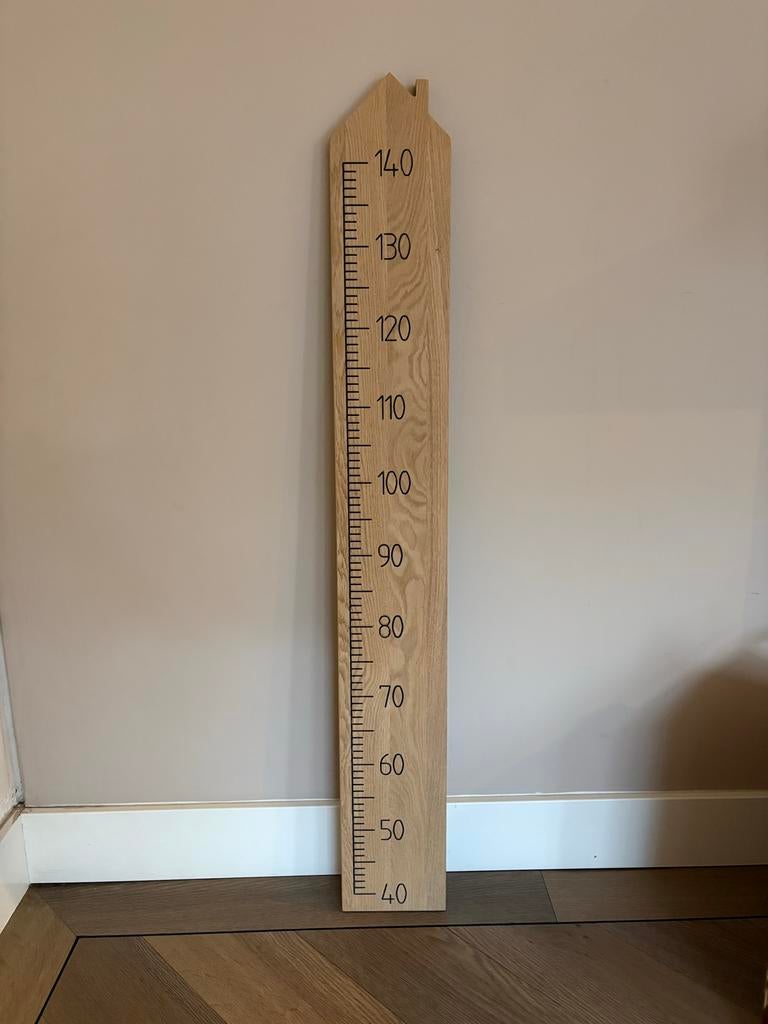 Houten groeimeter voor kinderkamer, Ophalen of Verzenden, Nieuw, Wanddecoratie