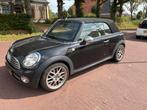 Mini 1.6 Cooper Cabrio 2009  motorschade, Auto's, Mini, 4 cilinders, Cabriolet, 4 stoelen, Zwart